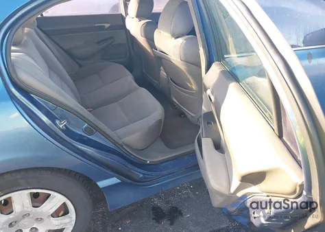 2006 Honda Civic Lx из США, поврежденный, VIN 1HGFA16516L016653